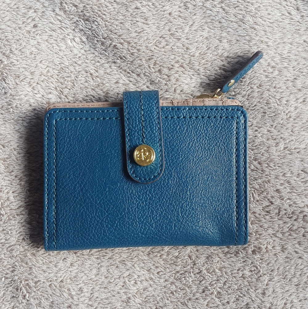 Blue wallet